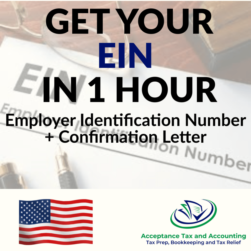 Get your EIN in 1 hour employer identification number and confirmation letter